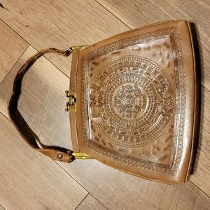 Leather vintage Chicano purse